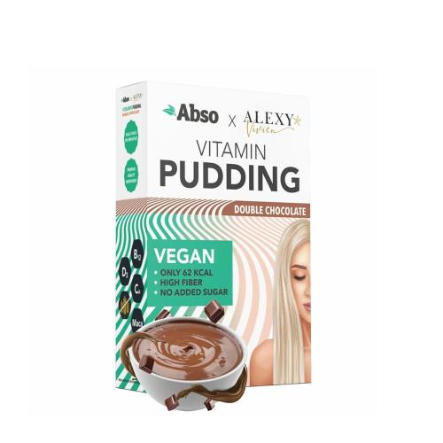 AbsoRICE Abso x Alexy Vivien Vitamin Pudding - Vegan Puding (450 g, Doppelte Schokolade)