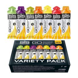   Science in Sport GO Isotonic Energy Gel Variety Pack (7 x 60 ml, Mehrere)