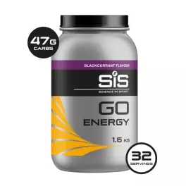   Science in Sport GO Energy Powder (1.6 kg, Schwarze Johannisbeere)