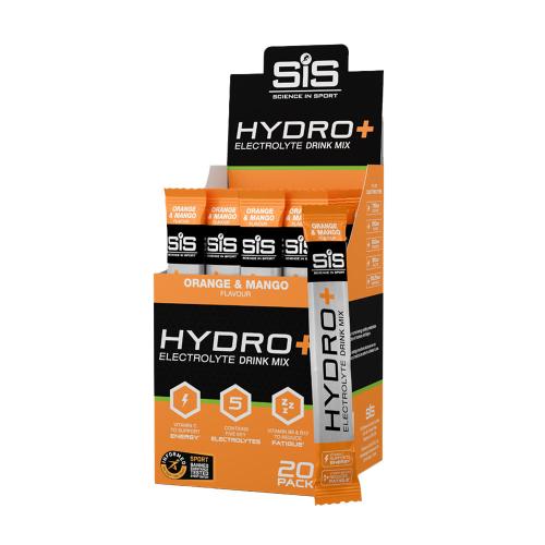 Science in Sport SIS POWDER HYDRO+ (6x4.1g, lemon) (20 x 4,3 g , Orange Mango)