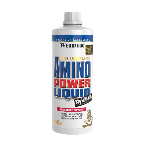 Weider Amino Power Liquid (1000 ml, Cranberry)