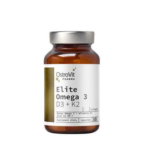 OstroVit Pharma Elite Omega 3 D3 + K2 (30 Kapseln)