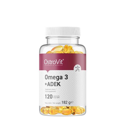 OstroVit Omega 3 + ADEK (120 Kapseln)