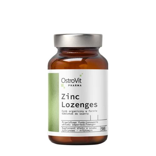 OstroVit Pharma Zinc Lozenges - Lemon Mint (90 Tabletten)