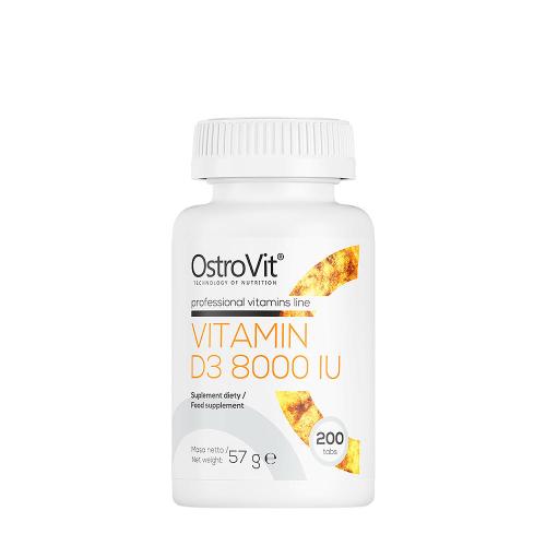 OstroVit Vitamin D3 8000 IU (200 Tabletten)