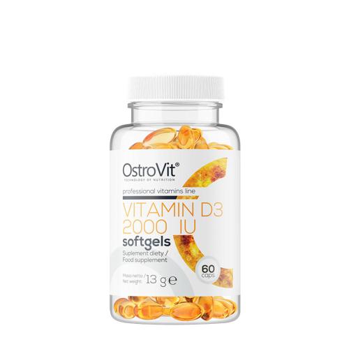 OstroVit Vitamin D3 2000 IU (60 Weichkapseln)