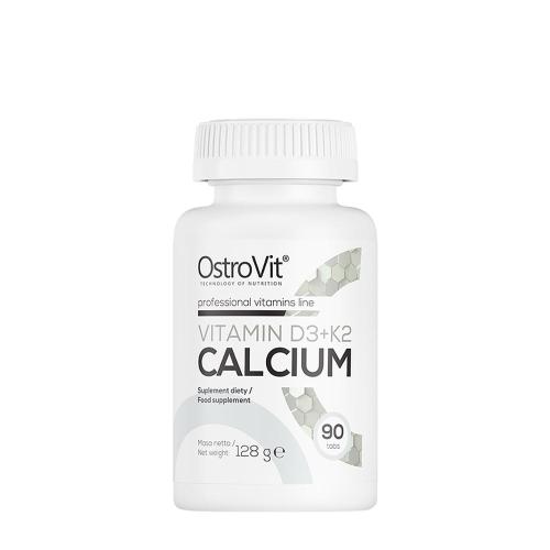 OstroVit Vitamin D3 + K2 + Calcium (90 Tabletten)