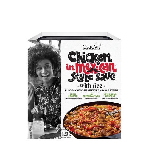 OstroVit Chicken in mexican style sauce with rice (420 g)