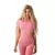 OstroVit Seamless Short-Sleeve Crop Top (XS, Pink)