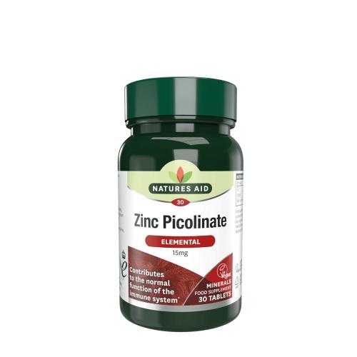 Natures Aid Zinc Picolinate 15 mg (30 Tabletten)