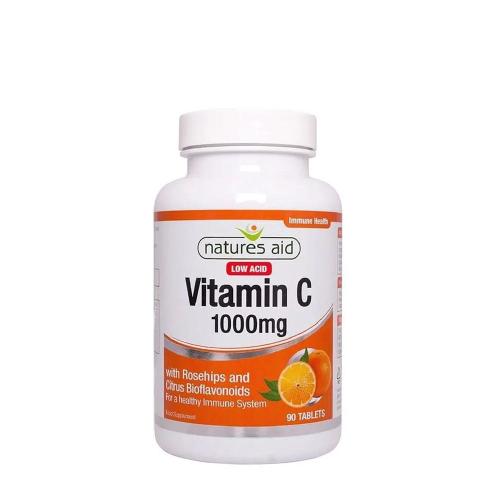 Natures Aid Vitamin C 1000 mg - Low Acid (90 Tabletten)