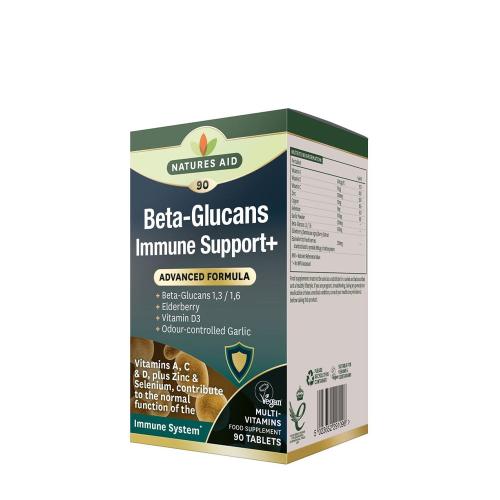 Natures Aid Beta-Glucans Immune Support+ (90 Tabletten)