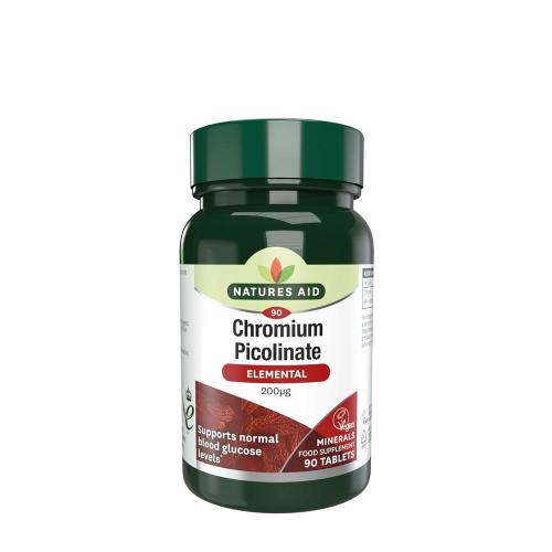 Natures Aid Chromium Picolinate 200 mcg (90 Tabletten)