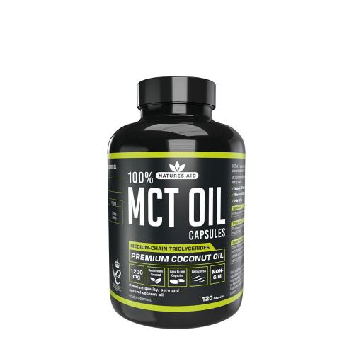 Natures Aid MCT Oil Capsules (120 Kapseln)