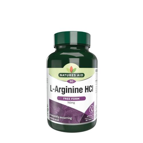 Natures Aid L-Arginine HCl (90 Tabletten)