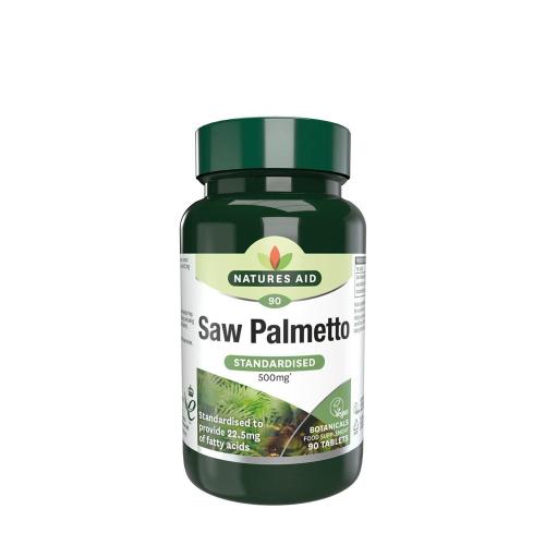 Natures Aid Saw Palmetto Standardised 500 mg (90 Tabletten)