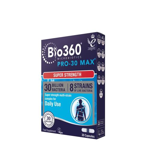 Natures Aid Bio360 Pro-30 MAX (30 Billion Bacteria) (30 Kapseln)