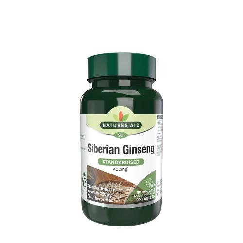 Natures Aid Siberian Ginseng Standardised 400 mg (90 Tabletten)