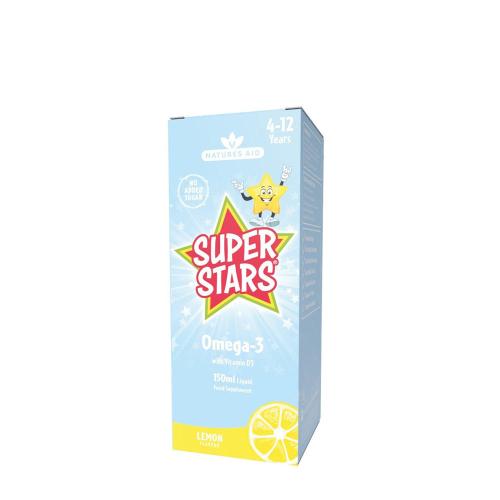 Natures Aid Super Stars Omega-3 - Lemon flavour (150 ml)