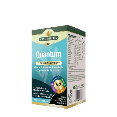 Natures Aid Quantum Multi-Vitamins & Minerals (30 Tabletten)