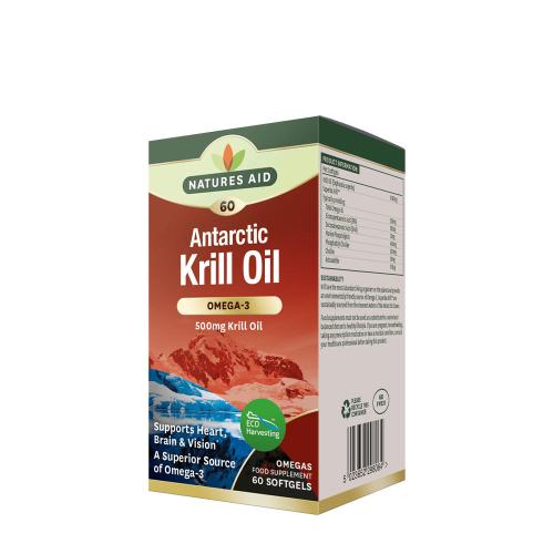 Natures Aid Antarctic Krill Oil 500 mg (60 Weichkapseln)