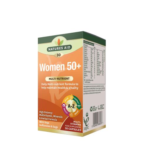 Natures Aid Women's 50+ Multi-Vitamins & Minerals (30 Kapseln)