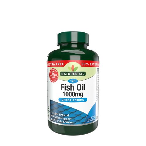Natures Aid Fish Oil 1000mg (120 Weichkapseln)