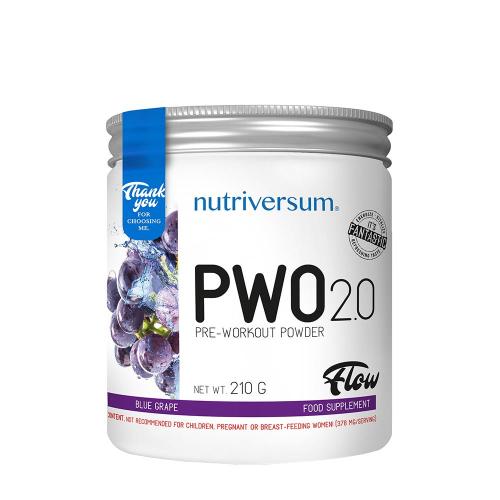 Nutriversum PWO 2.0 - FLOW (210 g, Blaue Traube)
