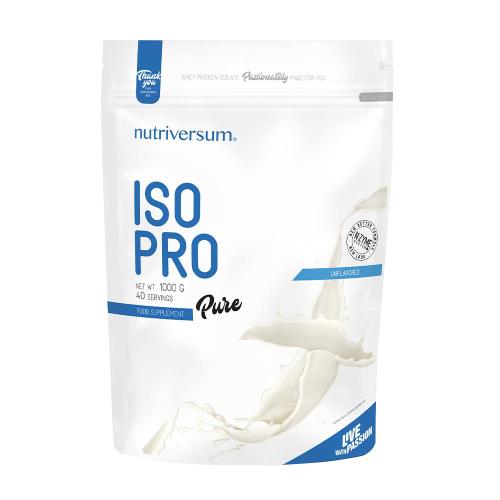 Nutriversum ISO PRO - PURE  (1000 g, Geschmacksneutral)