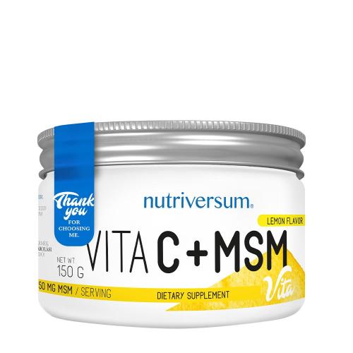 Nutriversum C+MSM - VITA (150 g, Zitrone)