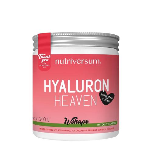 Nutriversum Hyaluron Heaven - WSHAPE (200 g, Matcha-Erdbeere)