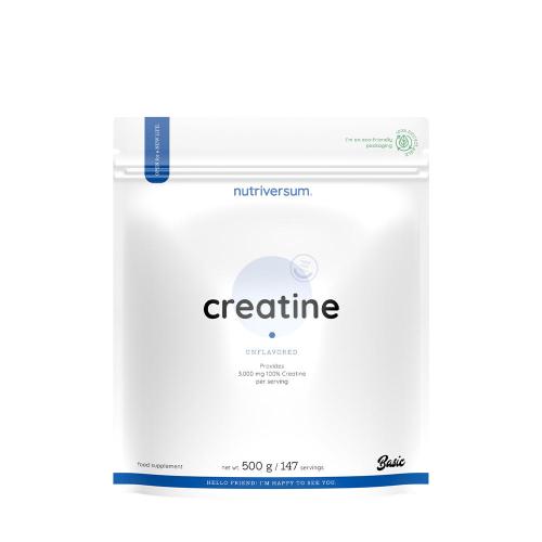 Nutriversum Creatine - BASIC (500 g, Geschmacksneutral)