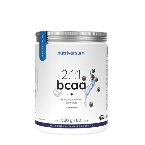 Nutriversum 2:1:1 BCAA - FLOW (360 g, Schwarze Johannisbeere)