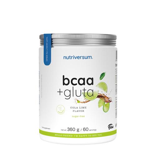 Nutriversum BCAA + GLUTA Sugar Free (360 g, Limetten-Cola)