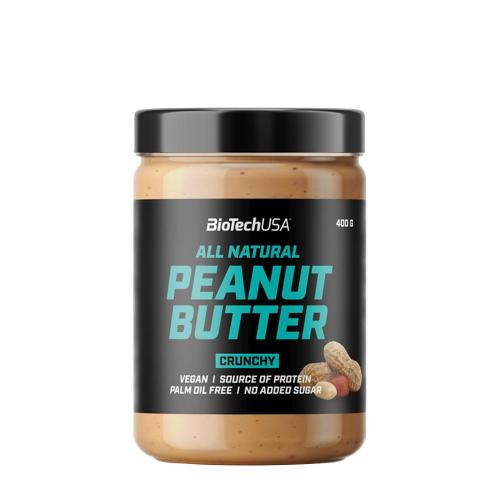 BioTechUSA Peanut Butter (400 g, Knackig)