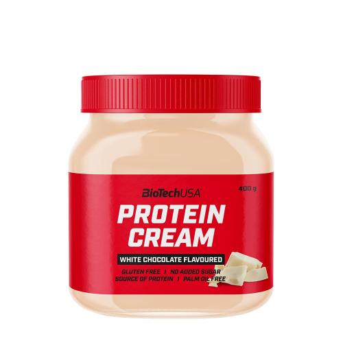 BioTechUSA Protein Cream (400 g, Weiße Schokolade)