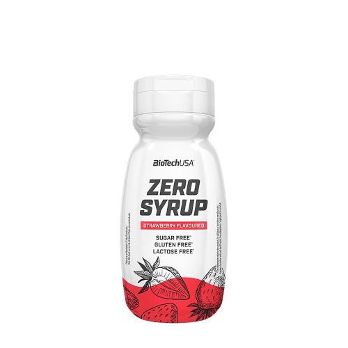 BioTechUSA Zero Syrup (320 ml, Erdbeere)