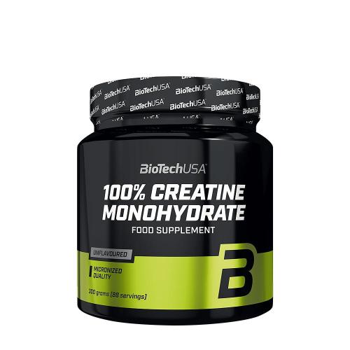 BioTechUSA 100% Micronized Creatine Monohydrate (300 g, Geschmacksneutral)