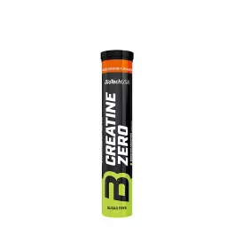   BioTechUSA Creatine Zero Effervescent Tablet (18 Brausetabletten, Blutorange)