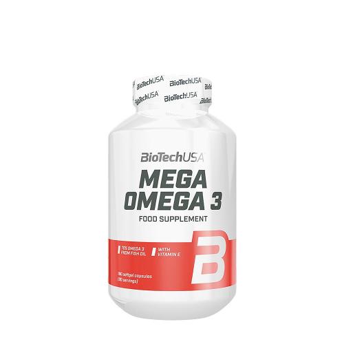 BioTechUSA Mega Omega 3 (180 Kapseln)