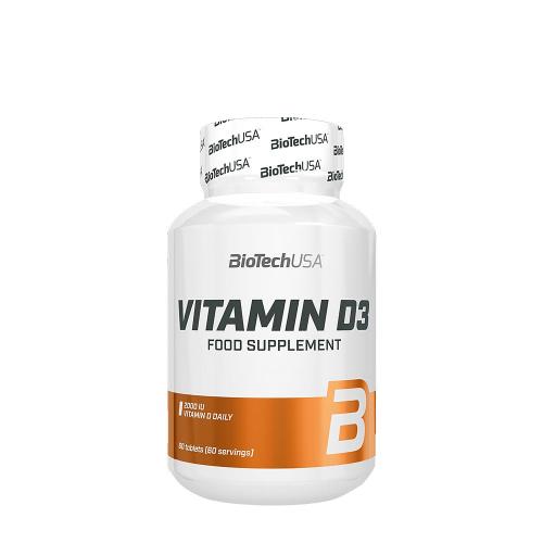 BioTechUSA Vitamin D3 (60 Tabletten)