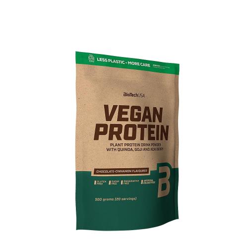 BioTechUSA Vegan Protein (500 g, Schokoladen-Zimt)