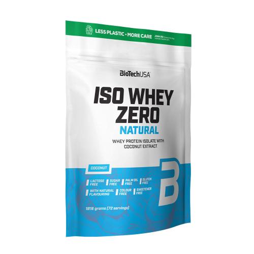 BioTechUSA Iso Whey Zero Natural  (1816 g, Kokosnuss)