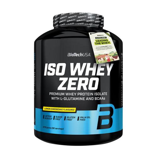 BioTechUSA Iso Whey Zero  (2270 g, Zitronen-Käsekuchen)