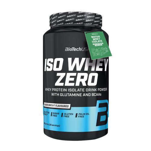 BioTechUSA Iso Whey Zero  (908 g, Black Biscuit)