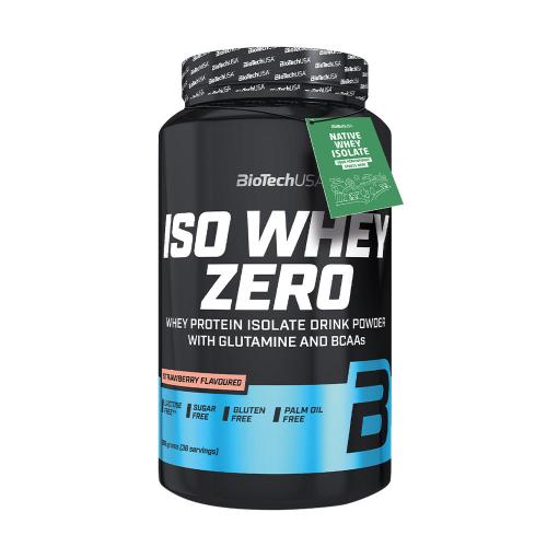 BioTechUSA Iso Whey Zero  (908 g, Erdbeere)