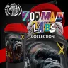 Zoomad Labs Zoomafia® Shaker (500 ml, Schwarz Rot)