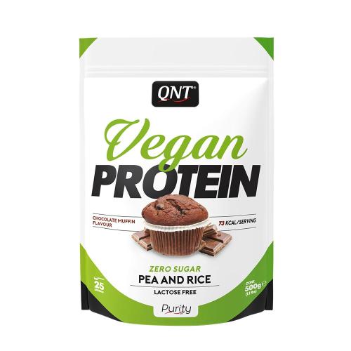 Qnt Vegan Protein Powder (500 g, Schokoladen-Muffin)