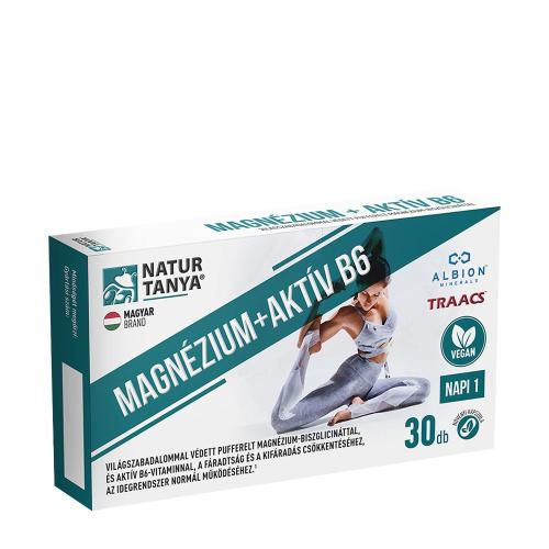 Natur Tanya Vegan Magnesium Active B6 (30 Kapseln)