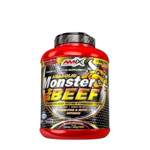 Amix Anabolic Monster Beef Protein (2200 g, Erdbeere Banane)